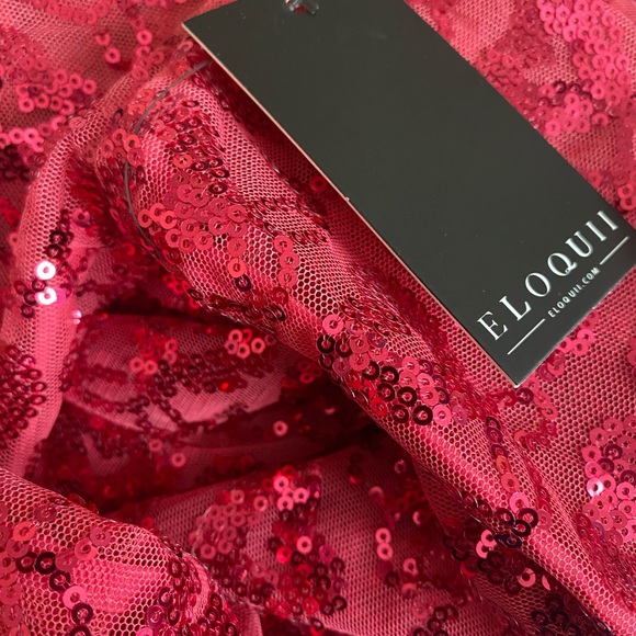 ELOQUII RED PANTSUIT SPECIAL OCCASION  TOP/28 PANTS/ 22 NWT - Picture 12 of 14